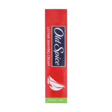 Old Spice Lather Shaving Cream - Fresh Lime Shulton - 70 Gm