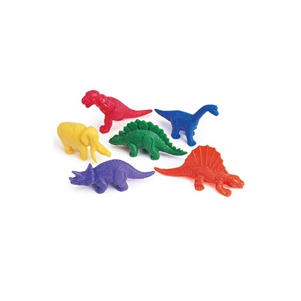 Learning Resources Mini-Dino Counters, Educational Counting And Sorting Toy, Set Of 108