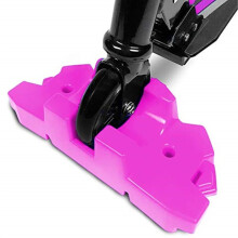 50 Strong Scooter Stand - Passar de flesta skoter - Interlocking Offset Extra stabil bas - rosa
