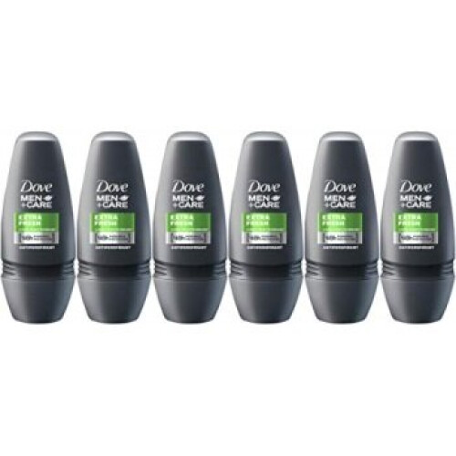 Dove Dove Men+Care Extra Fresh Roll-On Deodorant (6 x 50 ml)
