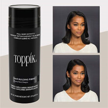 TOPPIK Hair Building Fibers, Black, 0.9625 Ounce
