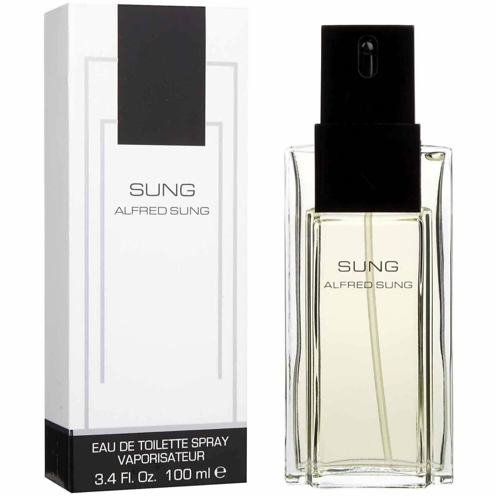 Alfred Sung Sung Eau de Toilette Spray for Women, 3.4 Ounce