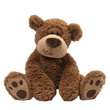 GUND Grahm Teddybr, Premium-Stofftier fr Kinder ab 1 Jahr, Braun, 18 Jahre