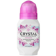 Crystal Mineral Body Deodorant Roll-On, parfmfrei, 2,25 Fl Oz (6er-Pack)