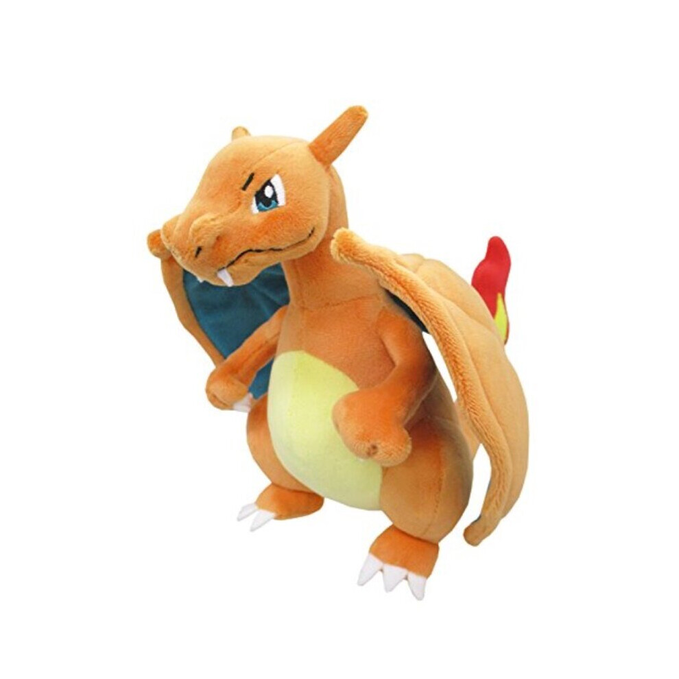 Sanei Pp95 Charizard Plush - Pokémon All-Star Collection, 8-Inch Orange