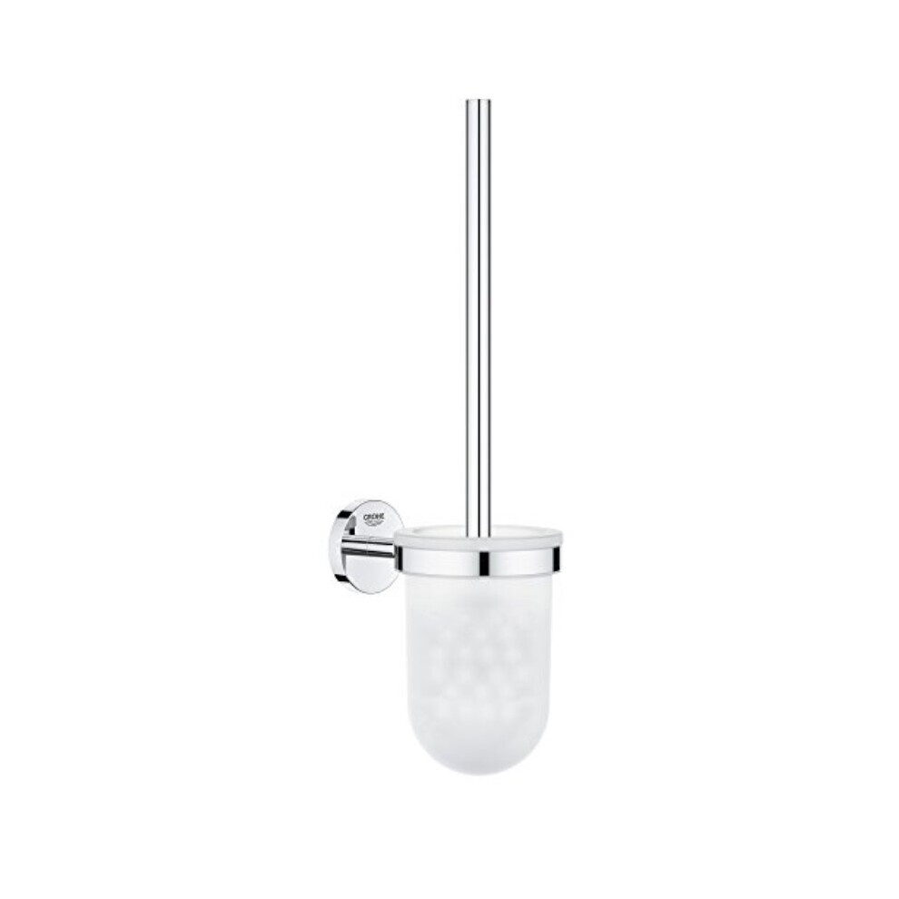 Grohe 40463001 BauCosmopolitan Toilet Brush Set, Starlight Chrome