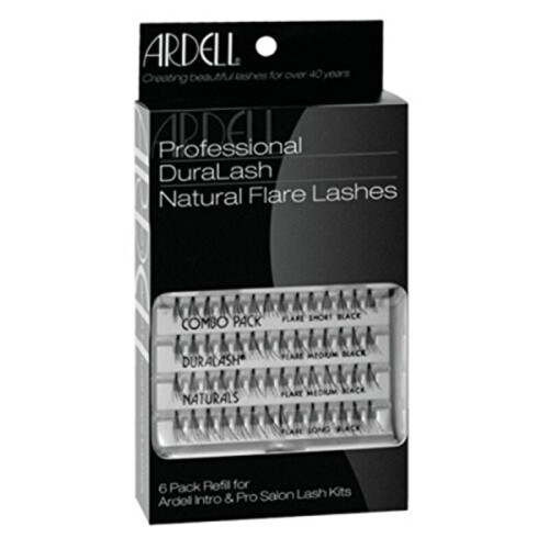 Ardell 6er Pack Knot-freie Einzelwimpern Combo Schwarz