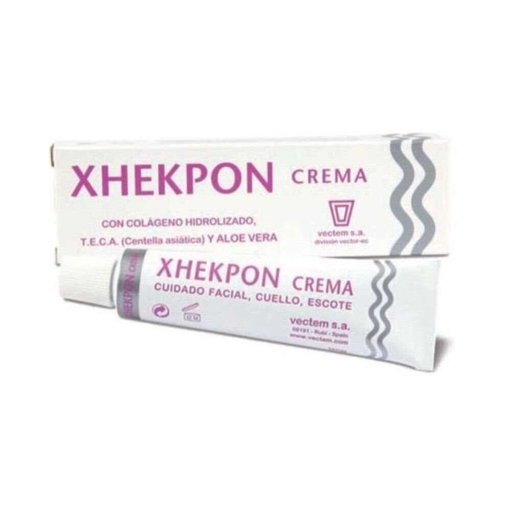 3-pack XHEKPON Face Neck & DecolletÃ© Anti-ageing Cream with Collagen, Aloe Vera & Centella Asiatica 40 ml