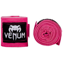 Venum Kontact Boxing Handwraps - 2.5M - Neo Pink