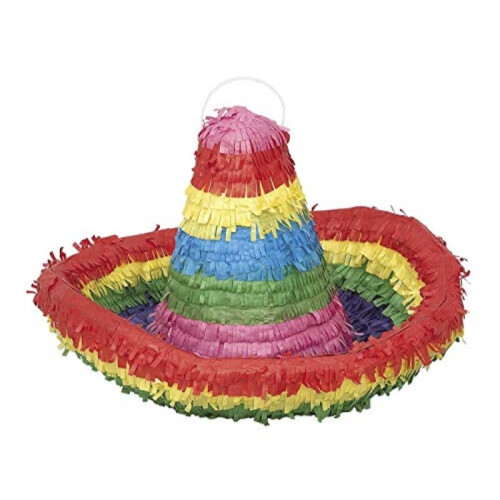 Colorful Sombrero Pinata