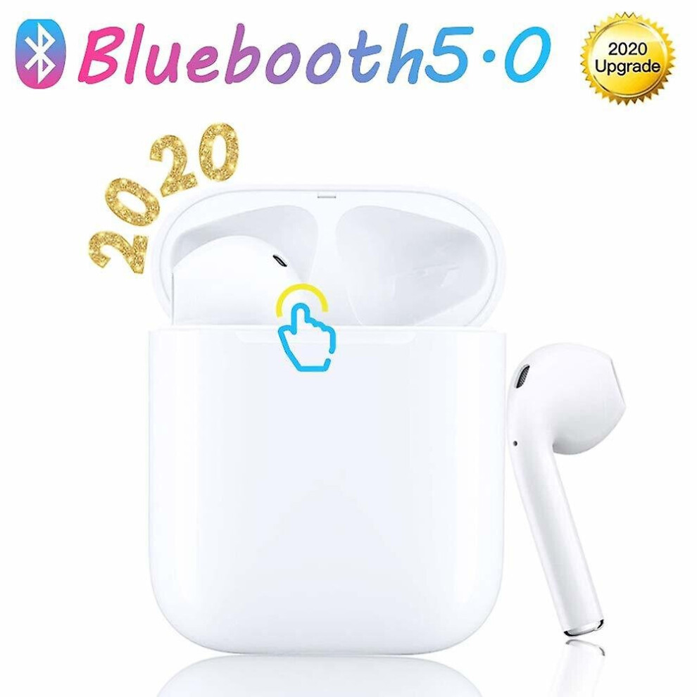 True Wireless Headphones, 3D Hd Stereo Playback 24H Bluetooth Earphones Wireless Earphones With Mic, Binaural Auto Call Pairing, Wireless Earphones Red 8048450847068
