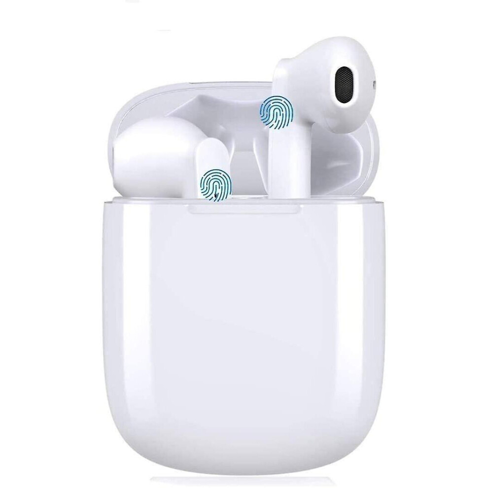 Bluetooth Wireless Earphones Wireless Sports Headphones, Bluetooth 5.0 Tws I12 3D Stereo Playback Bluetooth In-Ear Earphones With Built-In Mic, Clear 8417891566133