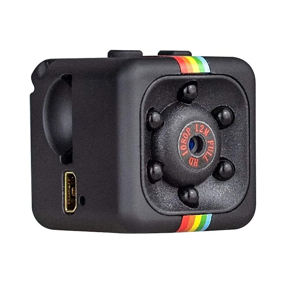 Mini Camera 1080P Portable Cube Sq11 Camera Mini Camera Security Night Vision Motion Detection Camera (Black) 8306077905319