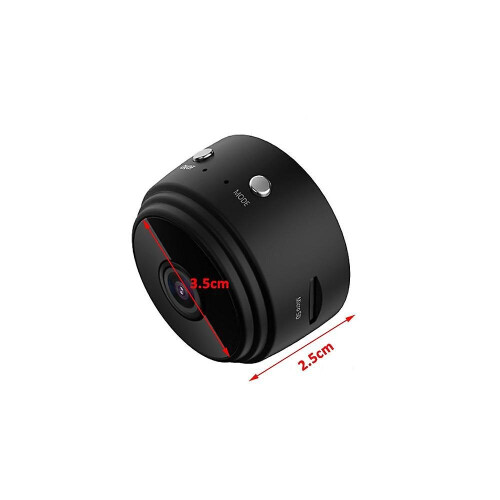 1080P HD Mini Wireless WiFi IP Camera with Night Vision, 150 Wide View, Hotspot WiFi, Motion Detection & Remote Viewing for Home Security 2