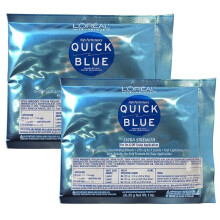 (2pks) L'Oreal Quick Blue Powder Bleach Lightener Extra Strength 1oz