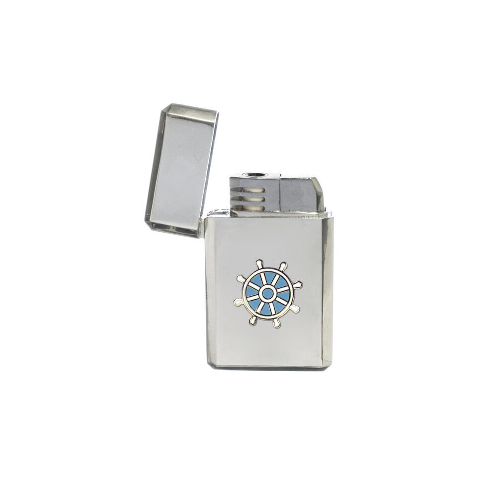 Knight Nautical Ship's Wheel Stormproof Gas Lighter