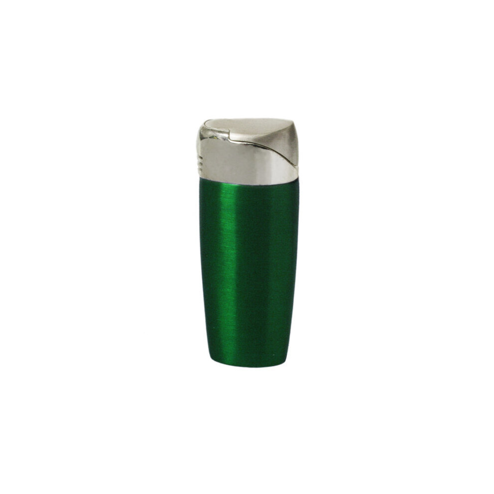 Knight Green Brushed Electronic Gas Lighter