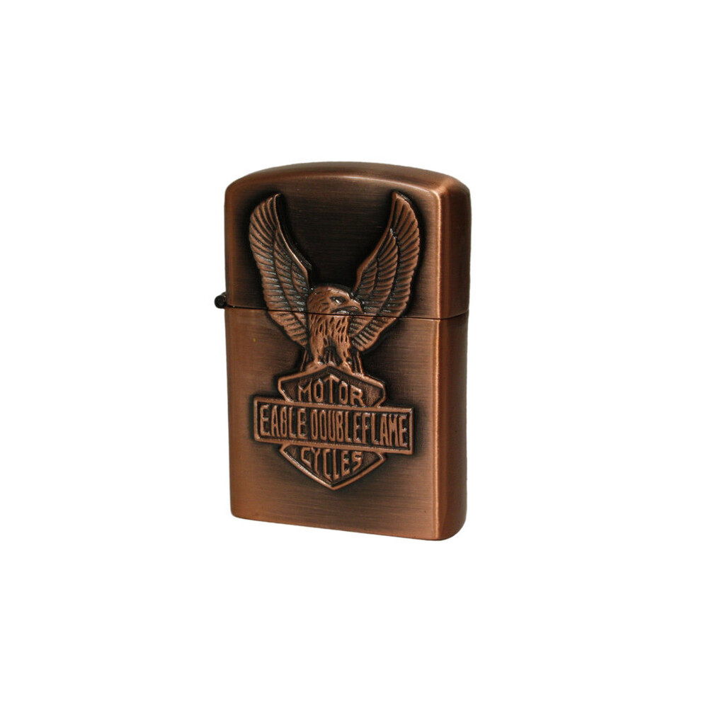 Knight Bronze Biker's Eagle Stormproof Gas Lighter