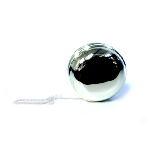 Polished chrome yo-yo
