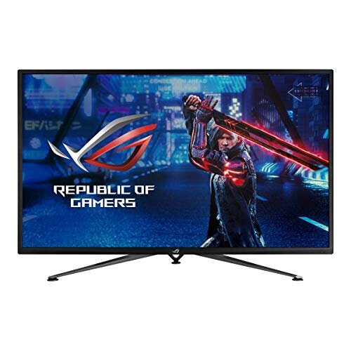 ASUS Monitor para jogos ASUS ROG Strix XG43UQ HDMI 2.1 - 4K UHD (3840 x 2160) de 43 polegadas, 144 Hz, 1ms HDMI 2.1, AMD FreeSync? 1