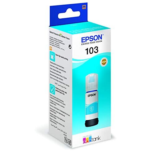 Epson Epson 103 cyan blæk (C13T00S24A) 1