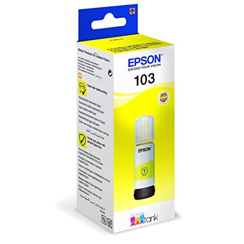 Epson Epson 103 gul blæk (C13T00S44A) 1