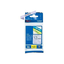 Ruban laminé BROTHER - TZEMQF31 - Schwarz auf Pastelllila 12mm - 1 Rolle enthalten
