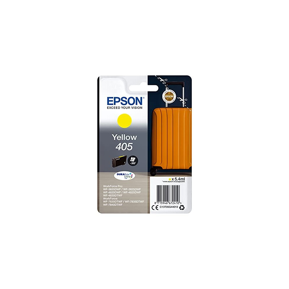 Epson 400 - 5 Ml - Yellow - Original - Blister Pack With Rf/Acoustic Alarms - Ink Cartridge