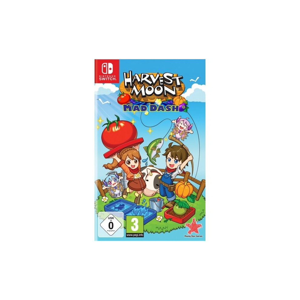 New Harvest Moon: Mad Dash Code In A Box | Nintendo Switch | Video Game 5060102955894