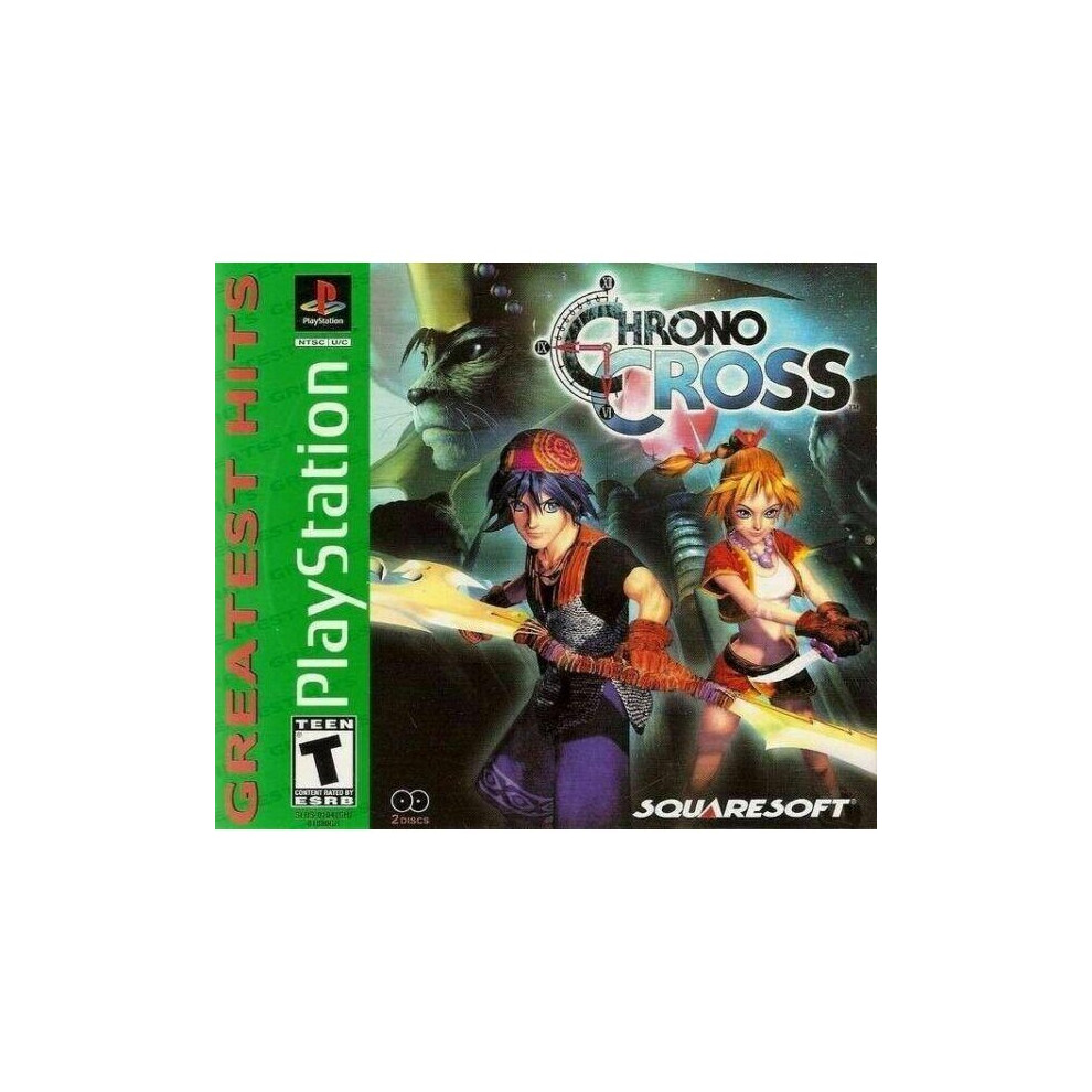 New Chrono Cross Greatest Hits Import Region Locked /Ps1 | Sony Playstation Ps1 | Video Game 662248900087
