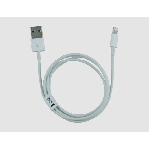 Lightening to USB Cable 1m Durable White Travel Adapter Charger