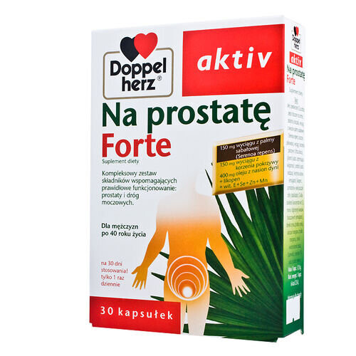 DOPPELHERZ AKTIV, FOR FORTE PROSTATE, 30 CAPSULES