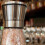 Salt Pepper Grinder Stainless Steel Glass Shaker Adjustable 4