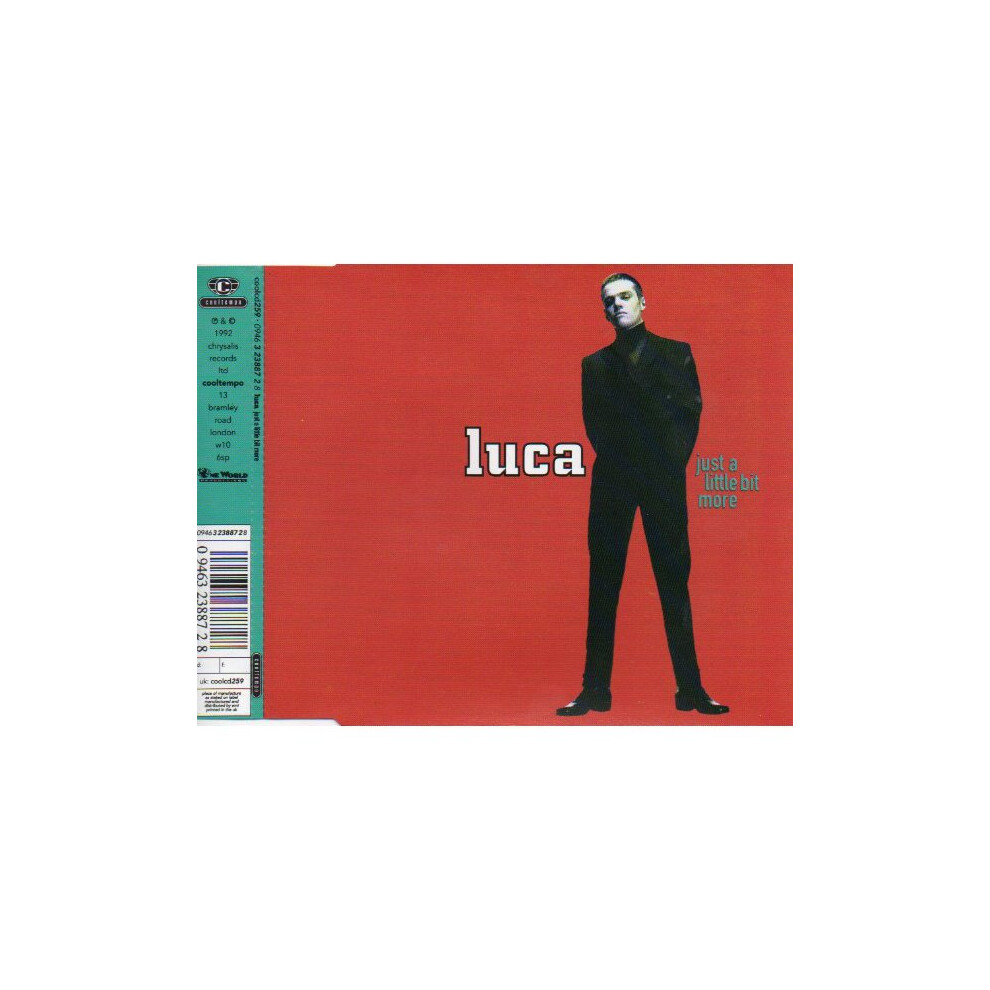 Just A Little Bit More - Luca Santucci - CD-image-OPC-P7Z26CD-NEW