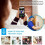 1080P Video Wireless WiFi Doorbell Smart Door Bell Ring Intercom Camera Security 8