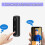 1080P Video Wireless WiFi Doorbell Smart Door Bell Ring Intercom Camera Security 7