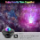 Star Projector Night Light LED Sky Galaxy Ocean Wave Music Player 4