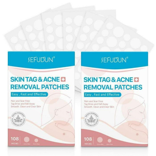 Skin Mole Removal Patch  (108 Pcs)