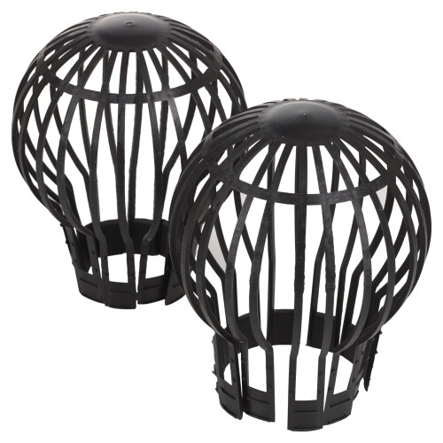 8 x Gutter Downpipe Balloon Guard Blockage Filters Debris Down Pipe 1