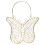URBN Living (Butterfly Bag, Gold) Assorted Mesh Wedding Table Decor Baskets Cages 1