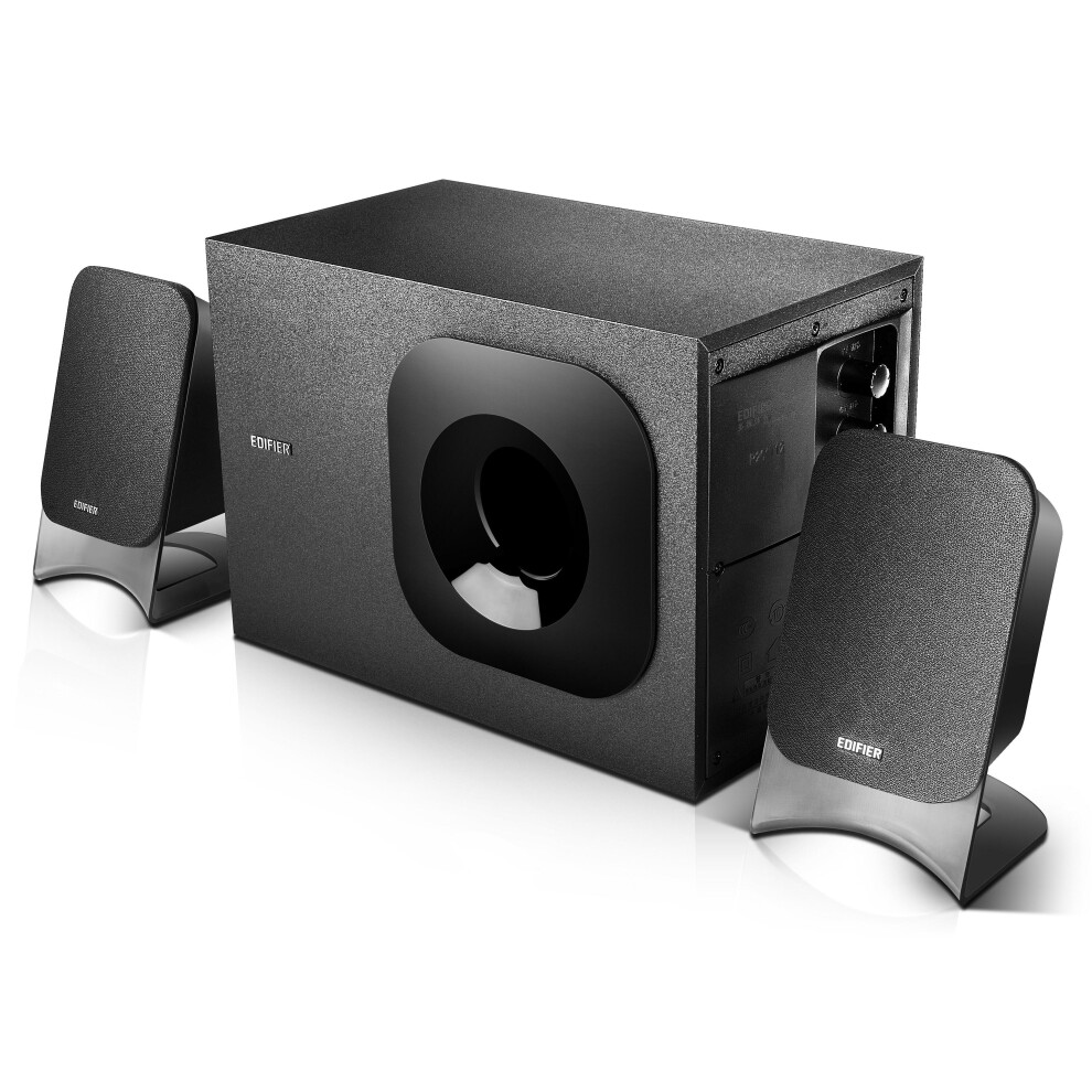 Edifier M1370BT 2.1 Bluetooth Multimedia Speaker System - Black