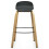 2X Black Bar Stools UK Furniture Pub Kitchen , Best 10