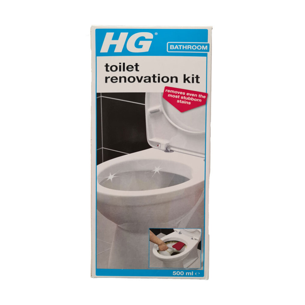 HG toilet renovation kit 500ML - An extremely strong toilet cleaner