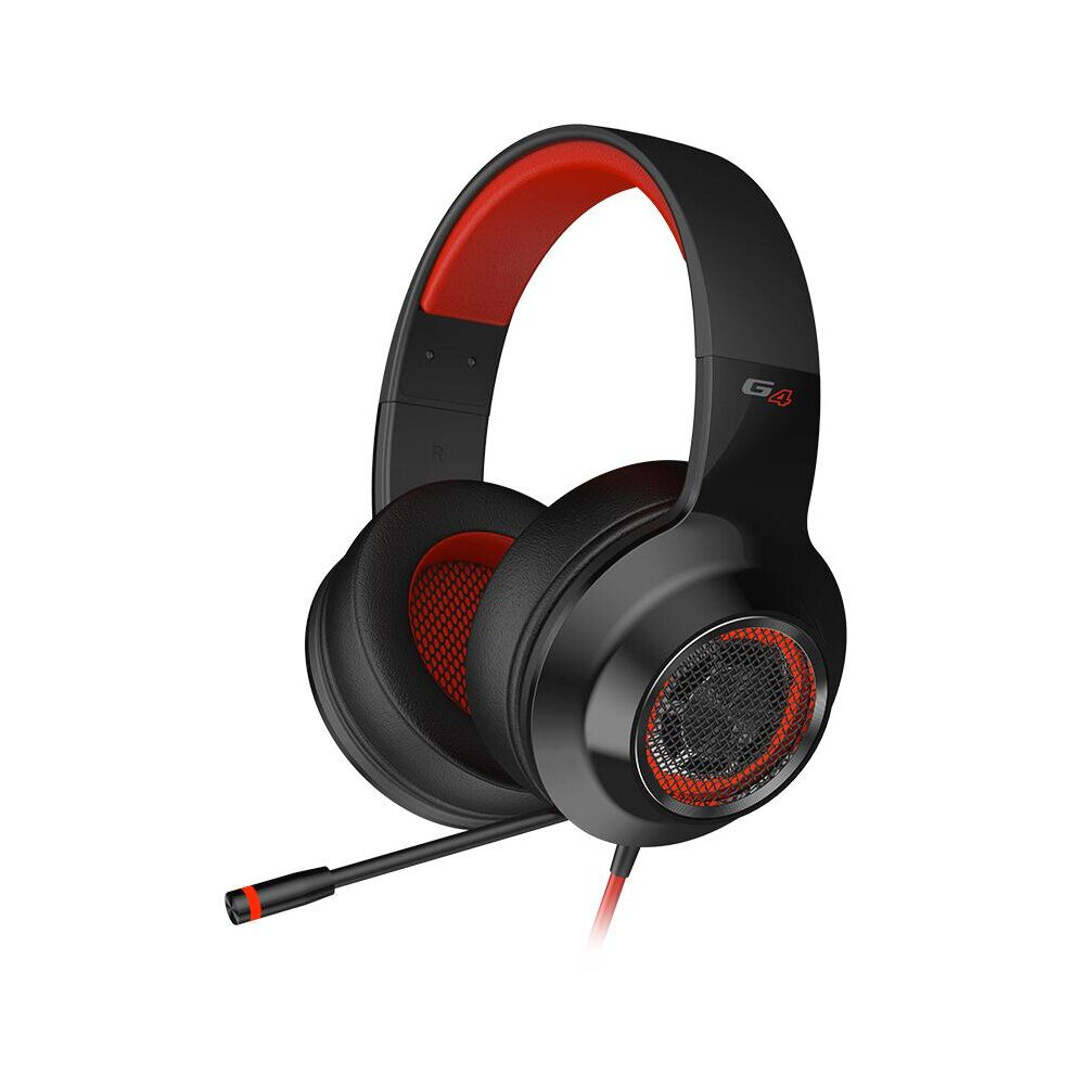Edifier G4 Professional 7.1 Virtual Surround Sound Usb Gaming Headset With Microphone - Black / Red