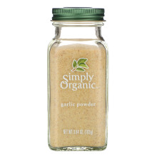 Simply Organic, Ail en Poudre, 3,64 oz (103 g)