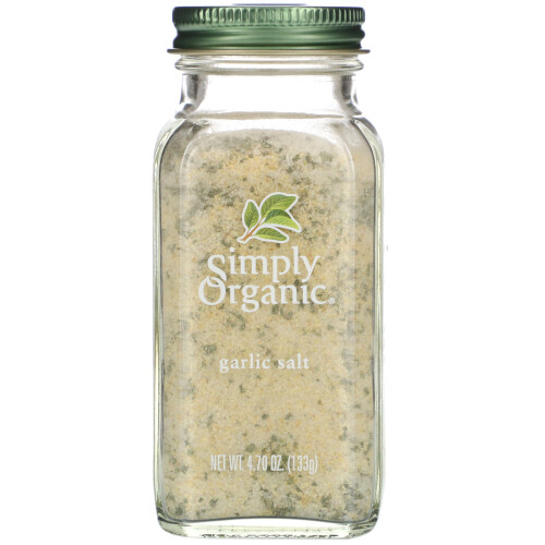 Simply Organic, Sel à l'Ail, 4,7 oz (133 g)
