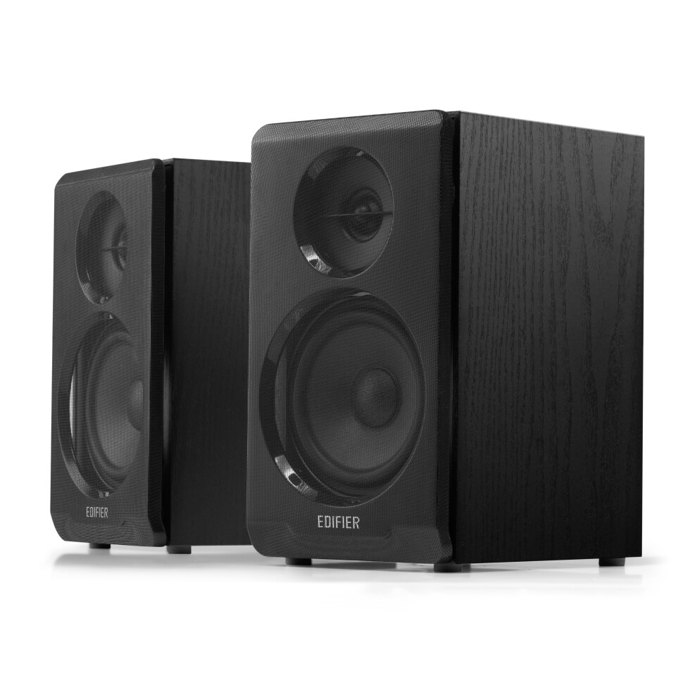 Edifier R33BT Active 2.0 Bluetooth Bookshelf Speaker Set - Black