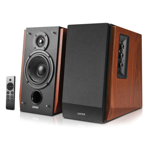 Edifier Edifier R1700BTS Active 2.0 Bluetooth Bookshelf Speaker Set - Brown 1