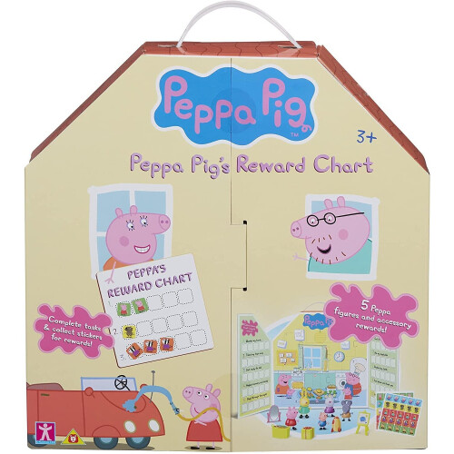 Peppa Pig Peppa Pig Children's Reward Chart with Figures and Accessories 1