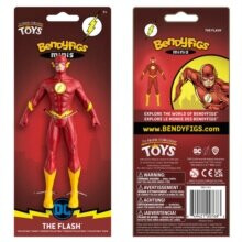 Bendyfigs Figura flexible Flash 14 cm - Colección Noble - DC Comics - Unisex - A partir de 14 años - Interior